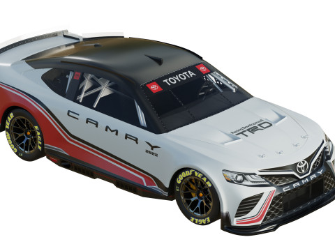 Toyota Camry Nascar Nextgen 2022 3D Model