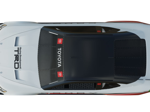 Toyota Camry Nascar Nextgen 2022 3D Model