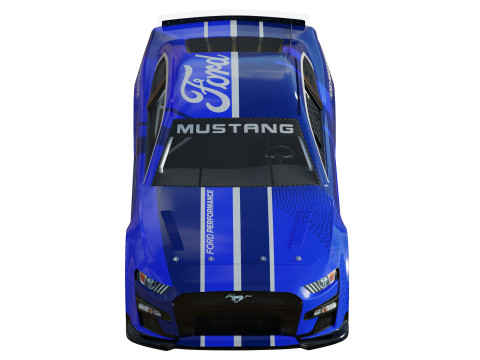 Mustang Nascar Nextgen 2022 3D Model