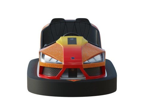Bumper Car Orange 3D मॉडल