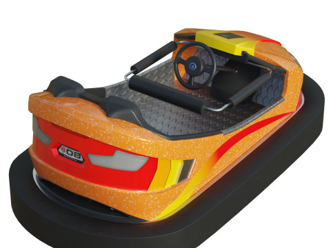 Bumper Car Orange 3D मॉडल