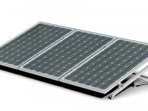 Panneau solaire &eacute;lectrique Modèle 3D