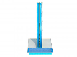 Water Slide 02 3D Model