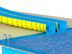 ウォータースライダー02 3Dモデル