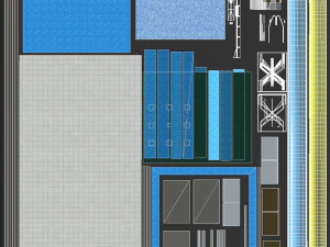 ウォータースライダー02 3Dモデル