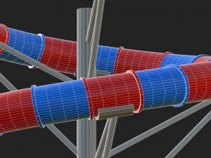 Water Slide 03 3D Model