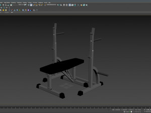 Bench Press 3D Модель