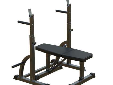 Bench Press 3D Модель