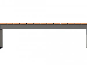 City Bench 01 3D Model