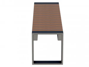 City Bench 01 3D Model