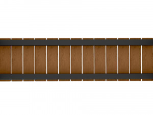 City Bench 01 3Dモデル
