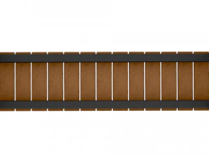 City Bench 01 3D Model