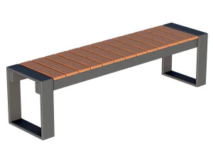 City Bench 01 3D Model