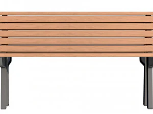 City Bench 02 3D Model