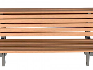 City Bench 02 3D Модель
