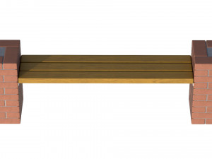 City Bench 03 3D 模型