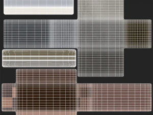 City Bench 03 3D Model