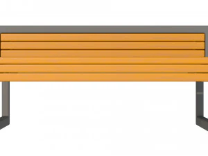 City Bench 04 3D Model