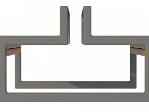 City Bench 04 3D Модель