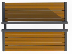 City Bench 04 3D Модель