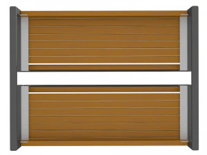 City Bench 04 3D Model