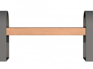 City Bench 05 3Dモデル