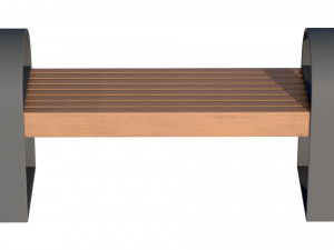 City Bench 05 3Dモデル