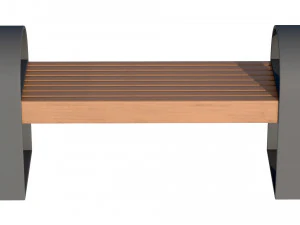 City Bench 05 3D Model