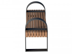 City Bench 05 3Dモデル