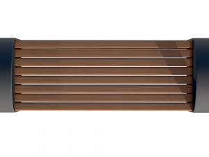 City Bench 05 3Dモデル