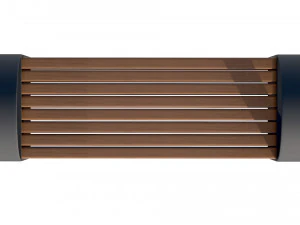 City Bench 05 3D Model