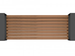 City Bench 05 3Dモデル