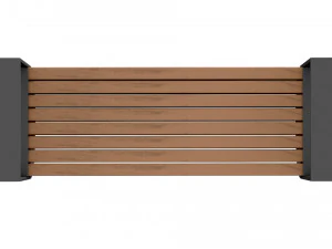 City Bench 05 3D Model