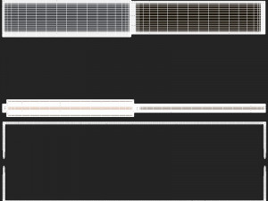 City Bench 05 3Dモデル