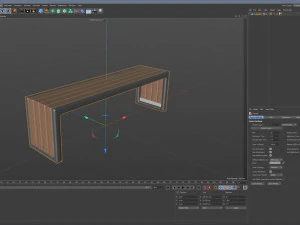 City Bench 07 3D Model