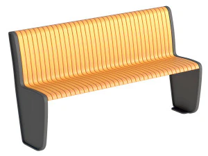 Panchina cittadina 08 Modello 3D