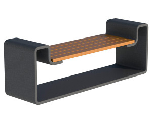City Bench 10 3D-Modell