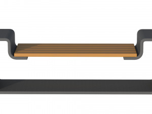 City Bench 10 3D-Modell