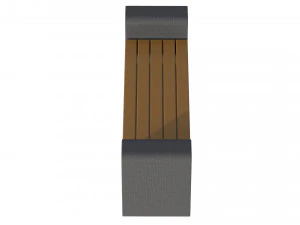 City Bench 10 3D Model