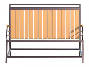 City Bench 11 Model 3D