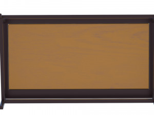 City Bench 11 Model 3D