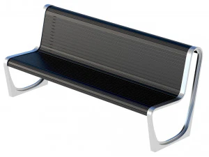 City Bench 12 3D Model