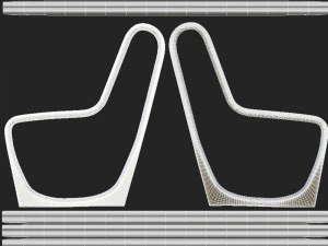 City Bench 12 3D Model