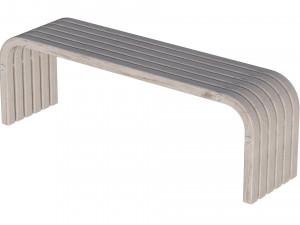 City Bench 13 3D Model