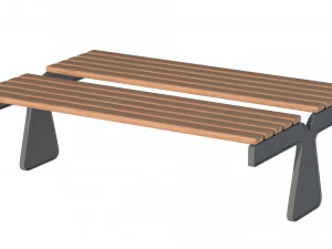 City Bench 14 3D Model