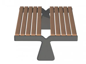 City Bench 14 3D Model
