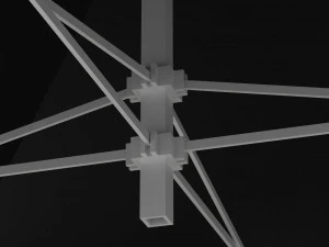 텐트 3D 모델