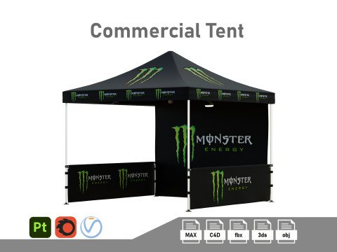 Tent 3Dモデル