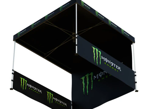 텐트 3D 모델