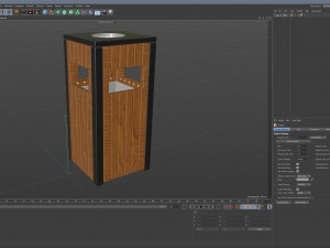 Outdoor Trash Bins 03 3Dモデル